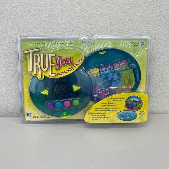 VTG Hasbro True You Personality Profiler Electronic Talking Game NEW UNTESTED